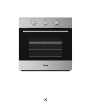 Horno Empotrado Eléctrico Gris 67 lts