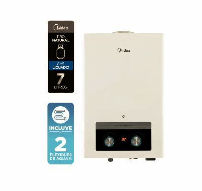Calefont Tiro Natural 7 litros Gas Licuado