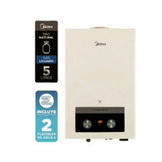 Calefont Tiro Natural 5 litros Gas Licuado