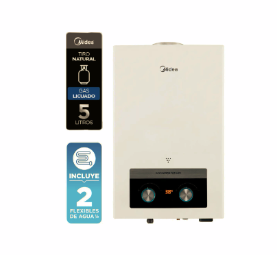 Calefont Tiro Natural 5 litros Gas Licuado
