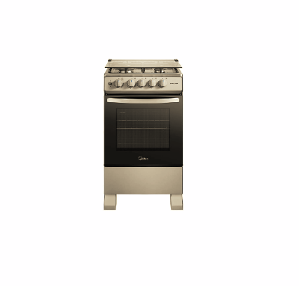 Cocina a Gas 4 Quemadores 20inch Silver