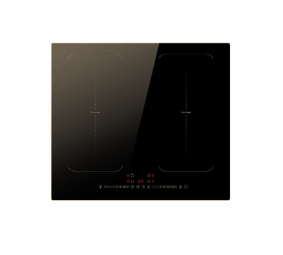 Encimera de Inducción de 4 Platos Negra